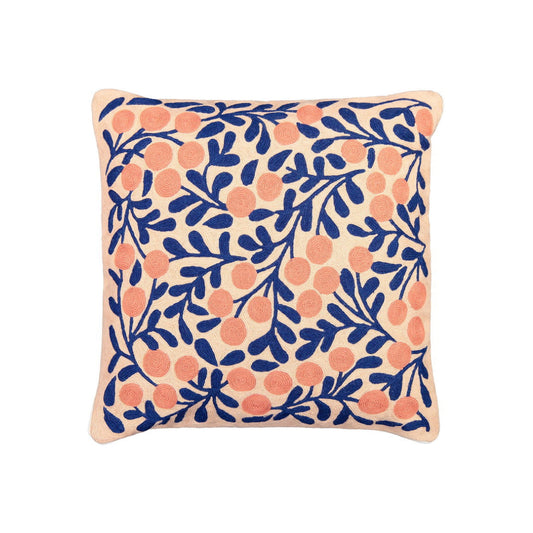 Flower Print Cushion Pillow