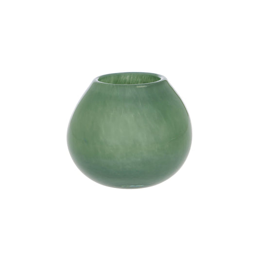 Emerald Orb Vase