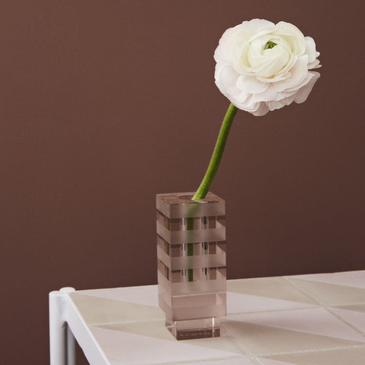 Crystal Ladder Vase